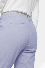 Tom Tailor - Chino Trousers With Fabric Belt, Organic Cotton