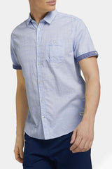 Tom Tailor - Striped Effect Short Sleeved Shirt