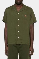 Ralph Lauren - Custom Fit Short Sleeve Linen Shirt