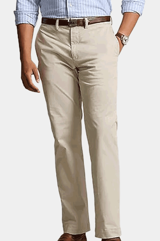 Ralph Lauren - Classic Fit Flat-Front Stretch Chino Pants