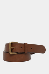 Ralph Lauren - Pasek Brown Leather Belt