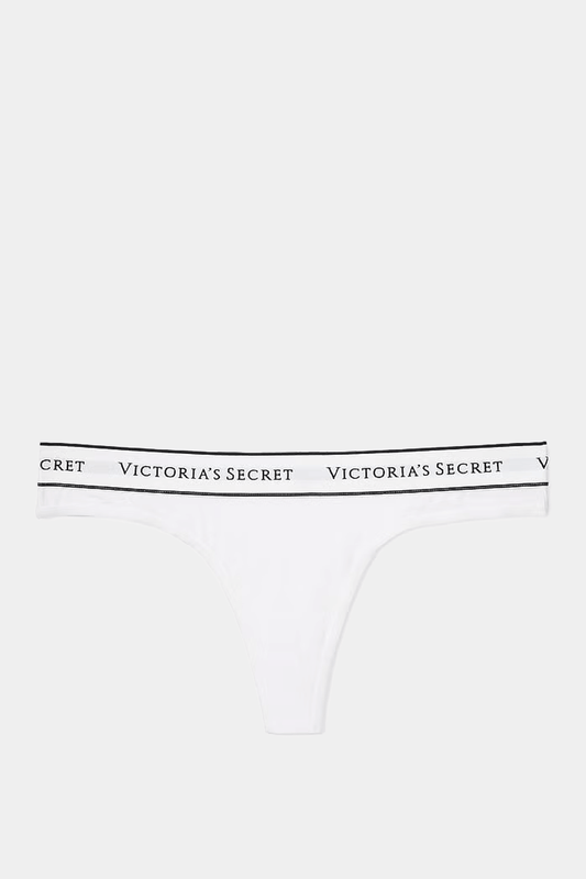 Victoria's Secret - Logo Cotton Thongs