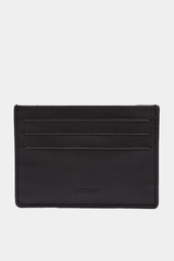 Lacoste - Monogrammed Leather Card Holder