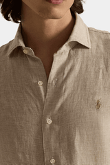 Ralph Lauren - Men's Classic-Fit Houndstooth Linen Shirt