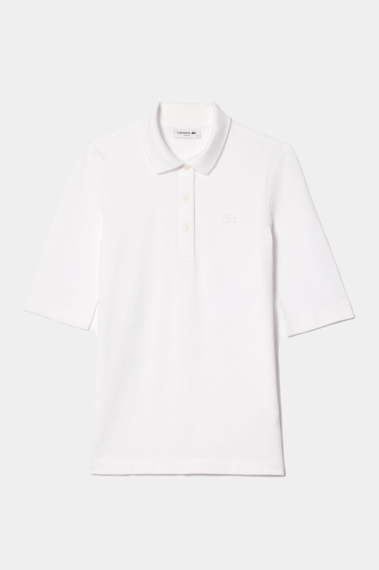 Lacoste - Women's Lacoste Slim Fit Supple Cotton Polo Shirt