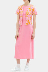 Tom Tailor - Tie-Back Sleeveless Midi Dress