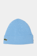Lacoste - Rib Knit Brushed Wool Beanie