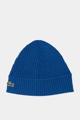 Lacoste - Rib Knit Brushed Wool Beanie