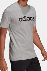 Adidas - Logo Print Crew Neck T-shirt With Short Sleeves