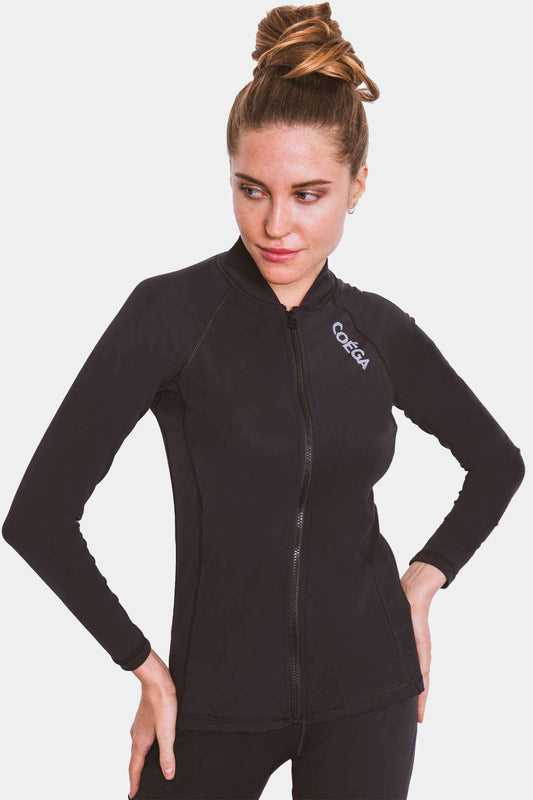 Coega - Ladies Rashguard Long Sleeve with Full Zip