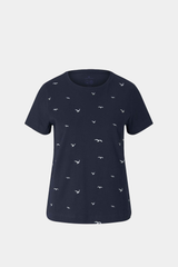 Tom Tailor - Embroidered T-Shirt, Organic Cotton