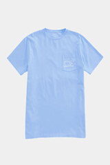 Vineyard Vines - Daisy Whale Outline Short-Sleeve Pocket Tee