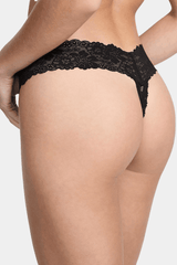 Victoria's Secret - Wink Lace-Trim Thong Panty