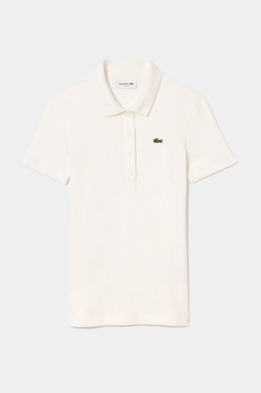 Lacoste - Slim Fit L.12.D Ribbed Cotton Polo Shirt