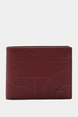 Lacoste - Chantaco Small Graphic Pique Leather Wallet