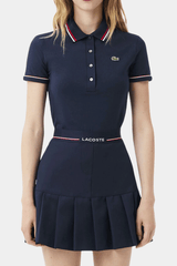 Lacoste - L.12.d Slim Fit Trim Detail Polo Shirt - Women