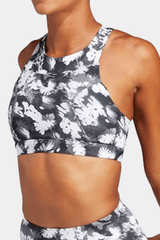 Adidas - Run All Over Print Impact Sports Bra - Women