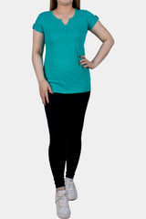 Bianco Nero - Women's V-neck Shirt