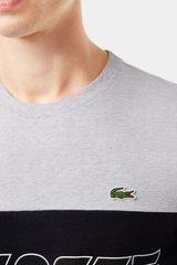 Lacoste - Regular Fit Printed Color block T-Shirt