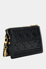 Guess - Black Abey Multi Compartment Crossbody Bag
