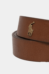 Ralph Lauren - Pasek Brown Leather Belt