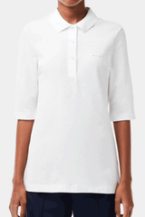 Lacoste - Women's Lacoste Slim Fit Supple Cotton Polo Shirt