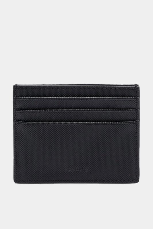 Lacoste - Classic Coated Canvas Card Holder