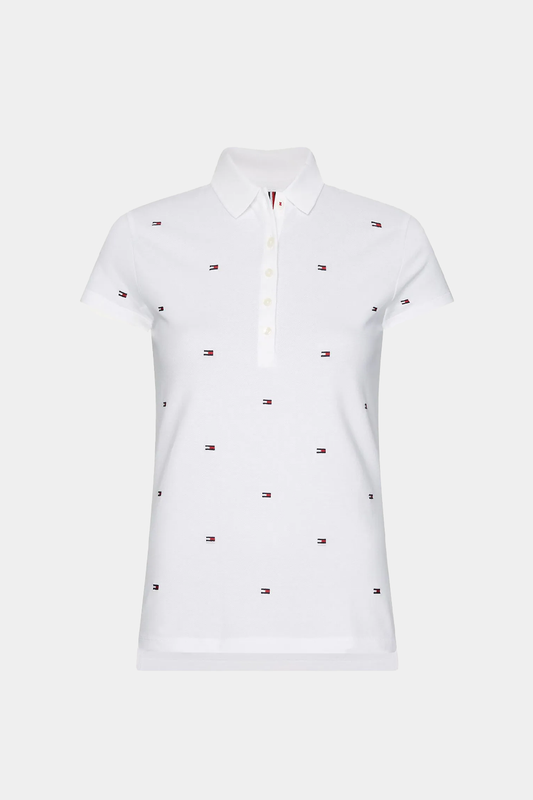 Tommy Hilfiger - Polo Shirt With Embroidered Logos