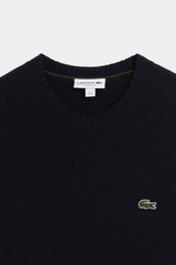 Lacoste - Men's Carded Wool Crew Neck Sweater