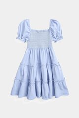 Ralph Lauren - Smocked Cotton Jersey Dress