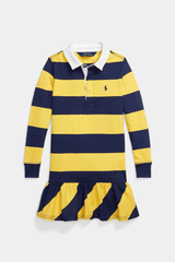 Ralph Lauren - Striped Cotton Jersey Rugby Dress