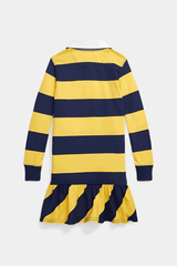 Ralph Lauren - Striped Cotton Jersey Rugby Dress