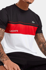 Lacoste - Sport Crew Neck Breathable Colourblock T-Shirt