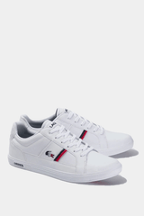 Lacoste - Europa Tricolore Leather And Synthetic Trainers