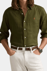 Ralph Lauren - Slim Fit Linen Shirt