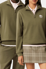 Lacoste - High Neck Zip-Up Sweatshirt