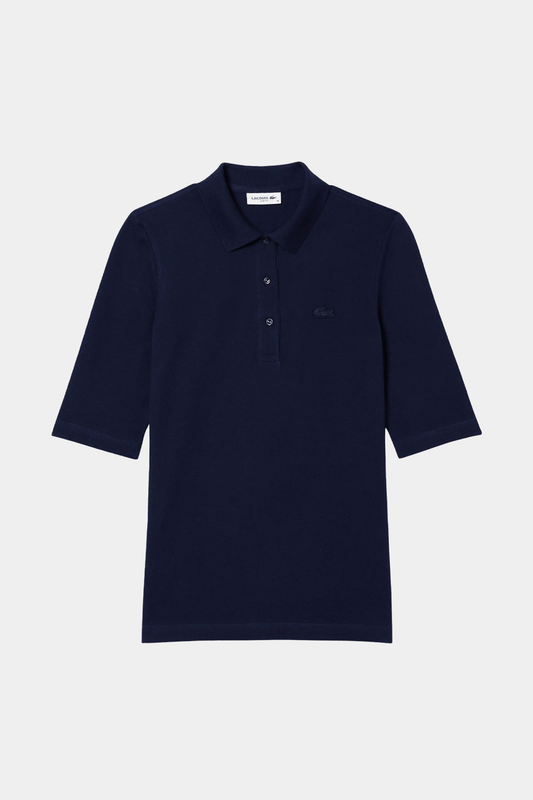 Lacoste - Women's Slim Fit Supple Cotton Polo Shirt