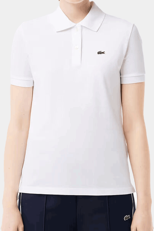 Lacoste - Logo Applique Polo Shirt With Short Sleeves