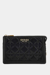 Guess - Black Abey Multi Compartment Crossbody Bag