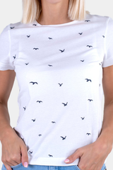 Tom Tailor - Embroidered T-Shirt, Organic Cotton