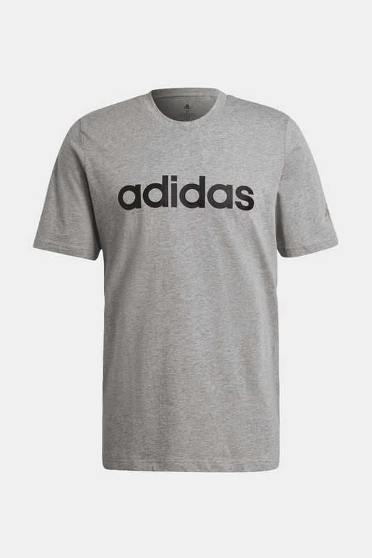 Adidas - Logo Print Crew Neck T-shirt With Short Sleeves