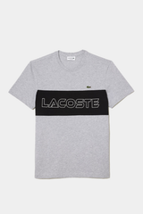 Lacoste - Regular Fit Printed Color block T-Shirt