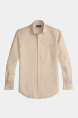 Ralph Lauren - Men's Classic-Fit Houndstooth Linen Shirt