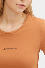 Tom Tailor - Slim Fitted Logo Tee