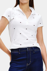 Tommy Hilfiger - Polo Shirt With Embroidered Logos
