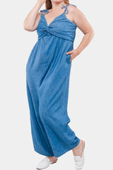 Old Navy - Tie Strap Twist Front Jumpsuit For Women