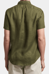 Ralph Lauren - Classic Fit Half-Sleeve Linen Shirt