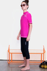 Coega - Girls Youth Rashguard Short Sleeve