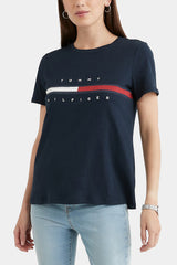 Tommy Hilfiger - Essential Flag Stripe T-Shirt