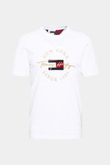 Tommy Hilfiger - T-Shirt With Label Stitching